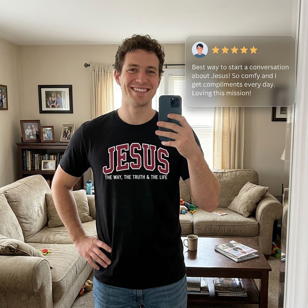 Wear Your Faith Boldly | Premium Handcrafted Christian Apparel π-QDL