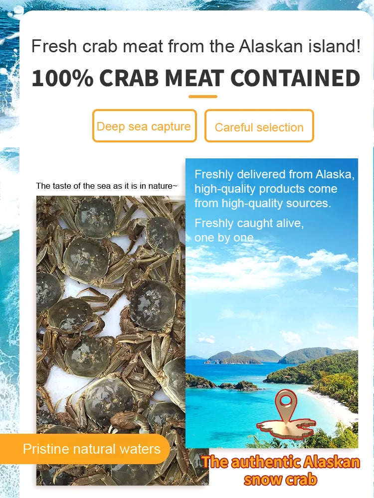 Alaskan Snow Crab Ready-to-EatCrispy Crab-AFF