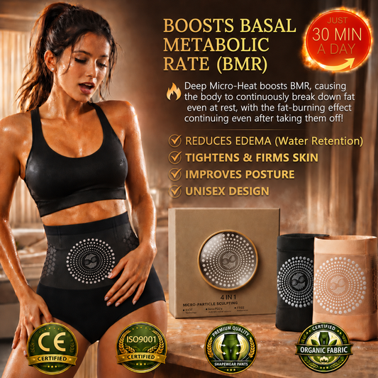 🛡️🔥2026 Essvault™ High-Waist Honeycomb 4-in-1 Micro-Particle Shaping & Fat Burning Shorts-YFL