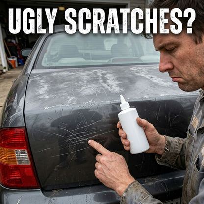 Stop Overpaying Body Shops! 🛑 Wipe On a Permanent Factory Shine in Seconds! ✨-QDL