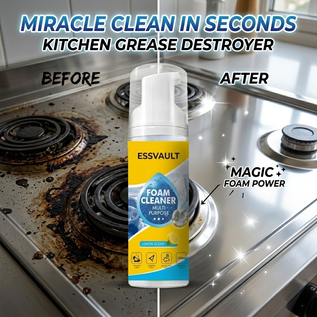 🚨 Don't Throw It Away! The Miracle Foam That Saves Your Dirty Stuff in Seconds. ✨-QDL