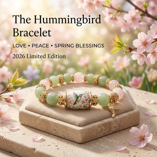 Hummingbird Spring Blessings Bracelet Carry a Little Peace Everywhere You Go ✨ Limited Edition 2026-QDL