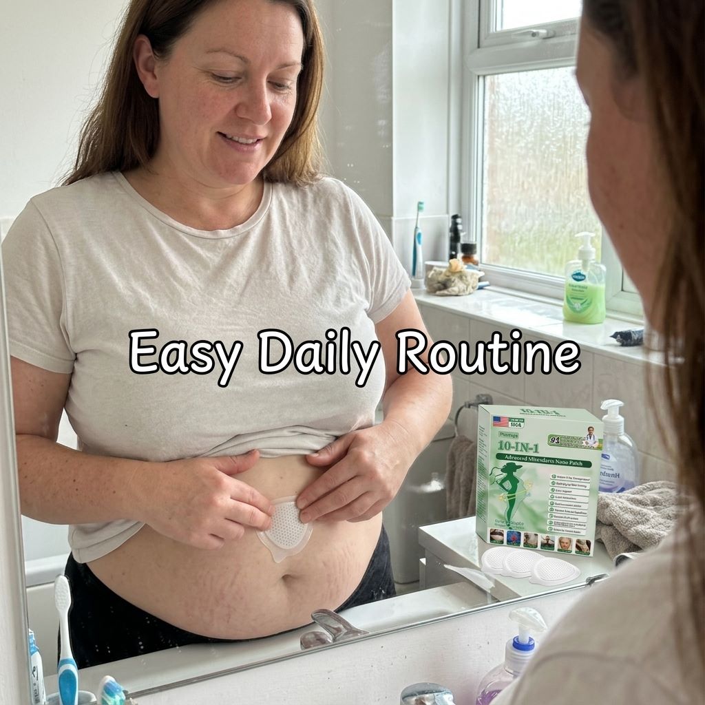 A Simple 1-Hour Belly Patch Ritual For Your Weight Goals-QDL