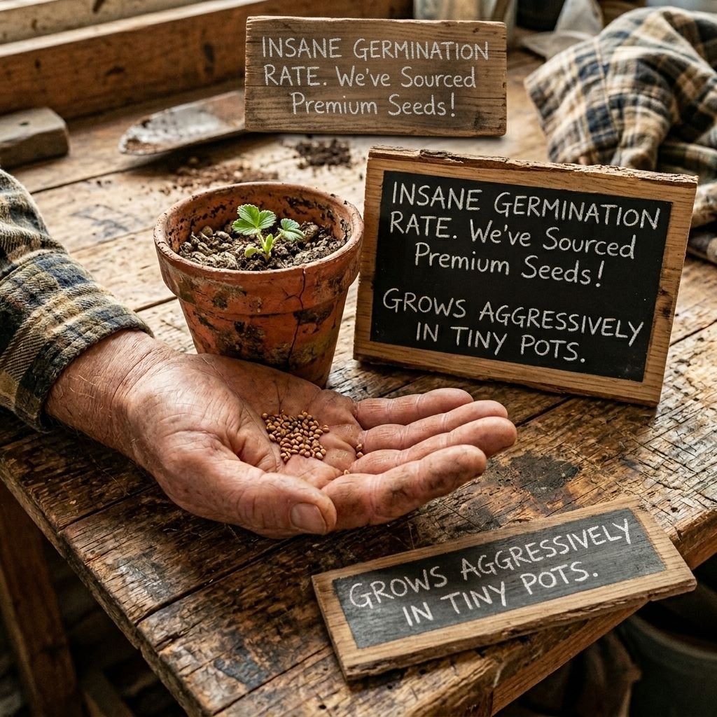 Stop Paying $10 For Fake, Chemical-Soaked Supermarket Berries! 🛑🍓 Grow The Rare Black Giant At Home! 🖤-QDL