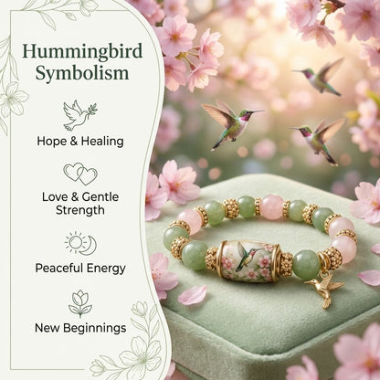 Hummingbird Spring Blessings Bracelet Carry a Little Peace Everywhere You Go ✨ Limited Edition 2026-QDL