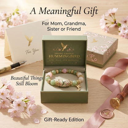 Hummingbird Spring Blessings Bracelet Carry a Little Peace Everywhere You Go ✨ Limited Edition 2026-QDL