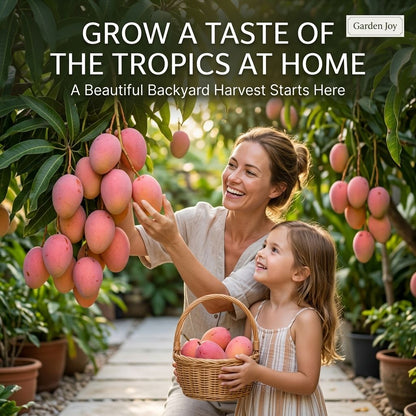 🌸 Grow Your Own Pink Mango Tree — Rare, Sweet & Worth the Wait-QDL