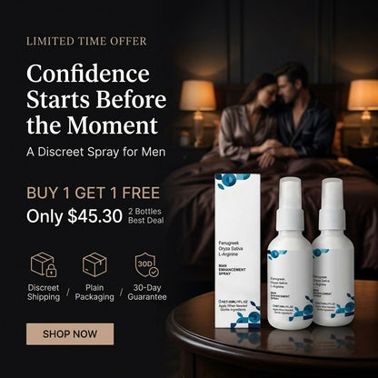 Feel Ready Tonight 💧 Discreet Men’s Confidence Spray-QDL