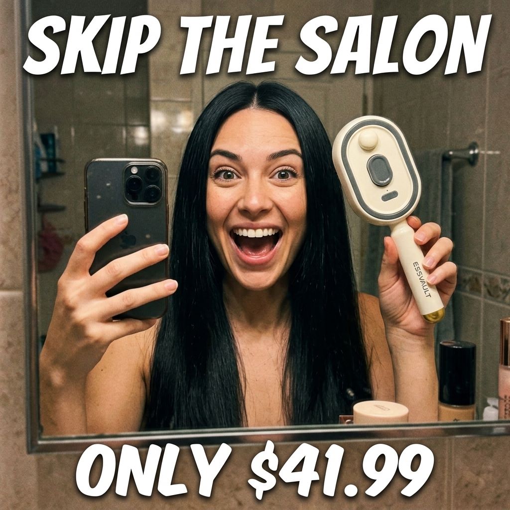 Transform Messy, Tangled Hair in 3 Seconds! ✨-QDL