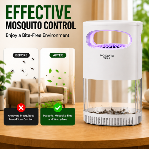 Quiet Indoor Mosquito Trap – USB Powered, No Sprays or Refills-ASS1