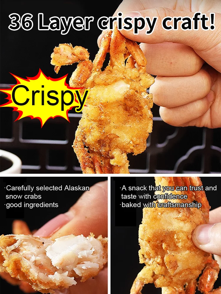 Alaskan Snow Crab Ready-to-EatCrispy Crab-AFF