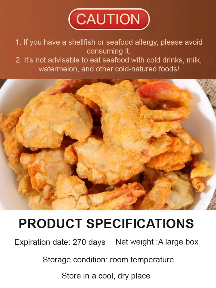 Alaskan Snow Crab Ready-to-EatCrispy Crab-AFF