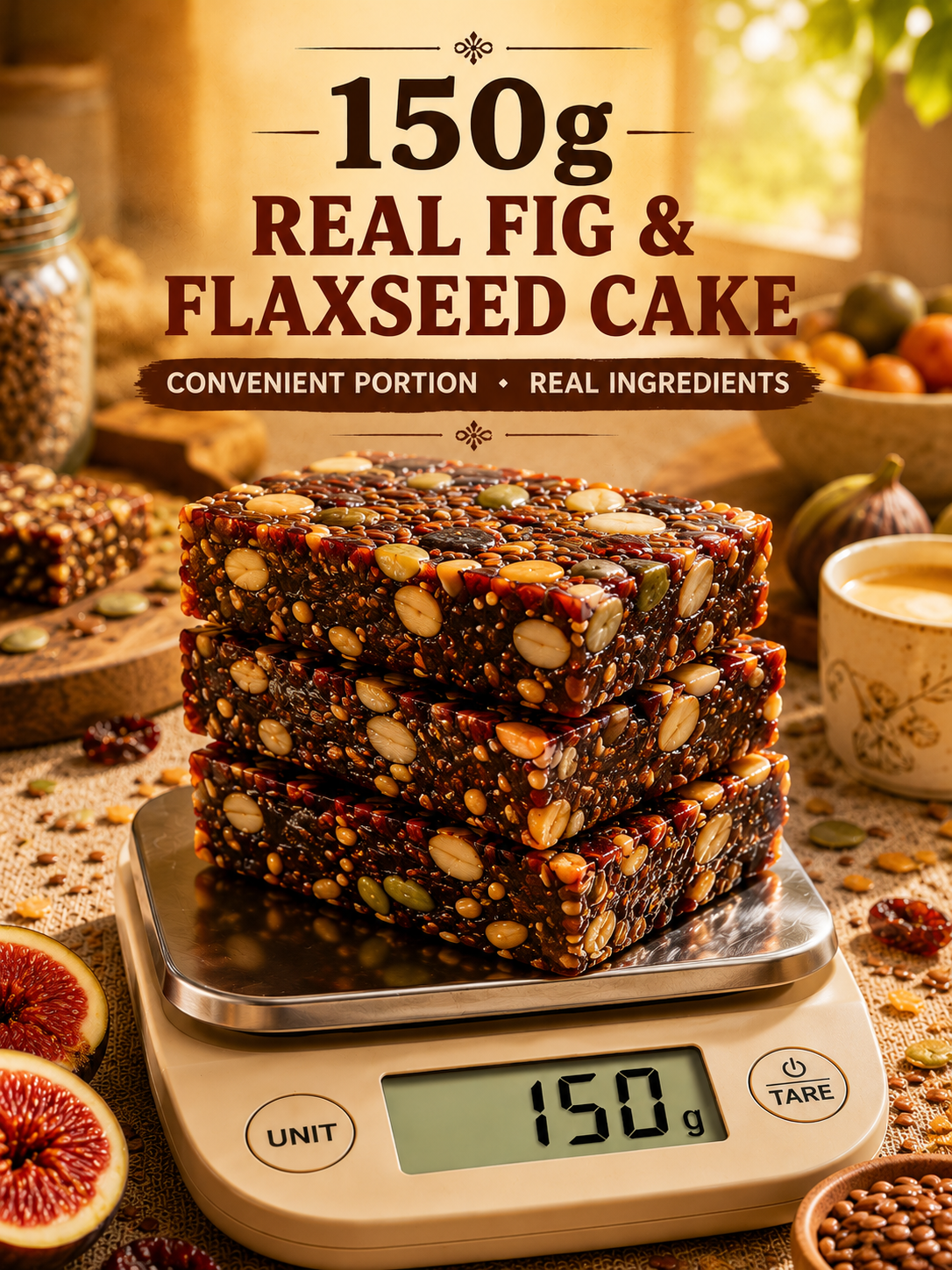Fig & Flaxseed Snack Bites | Natural Healthy Snacks-AFF