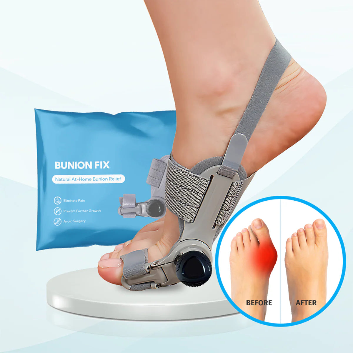 Bunion Corrector - Adjustable ToeAlignment Support for Daily Comfort-AFF