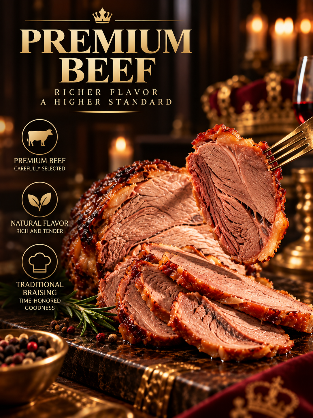 🥩 Pampas Royal Beef ‖ Rich, Tender & Protein-Packed Beef Snack-Skye