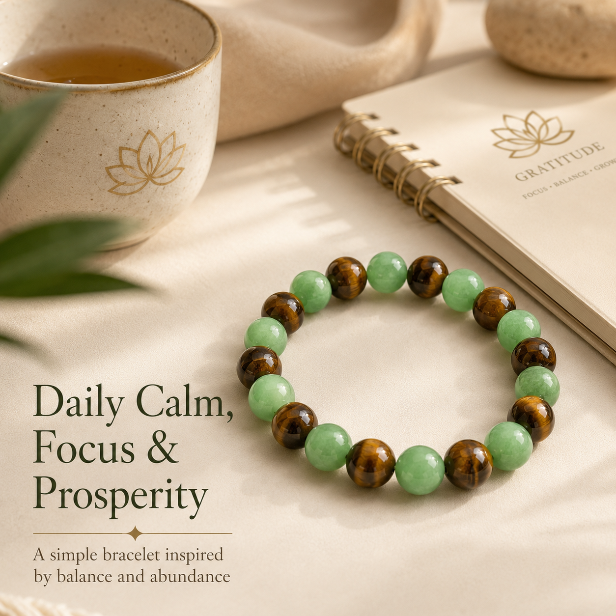 Seven Energy Wealth Meditation Bracelet | Daily Abundance, Focus & Balance-YFL