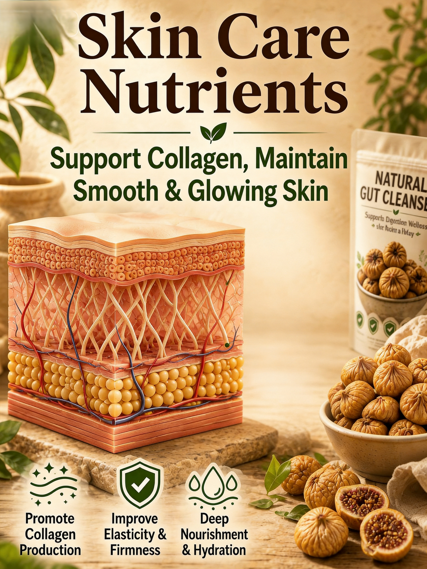 Natural Sun-Dried Figs – Sweet & Chewy Healthy Fruit Snack